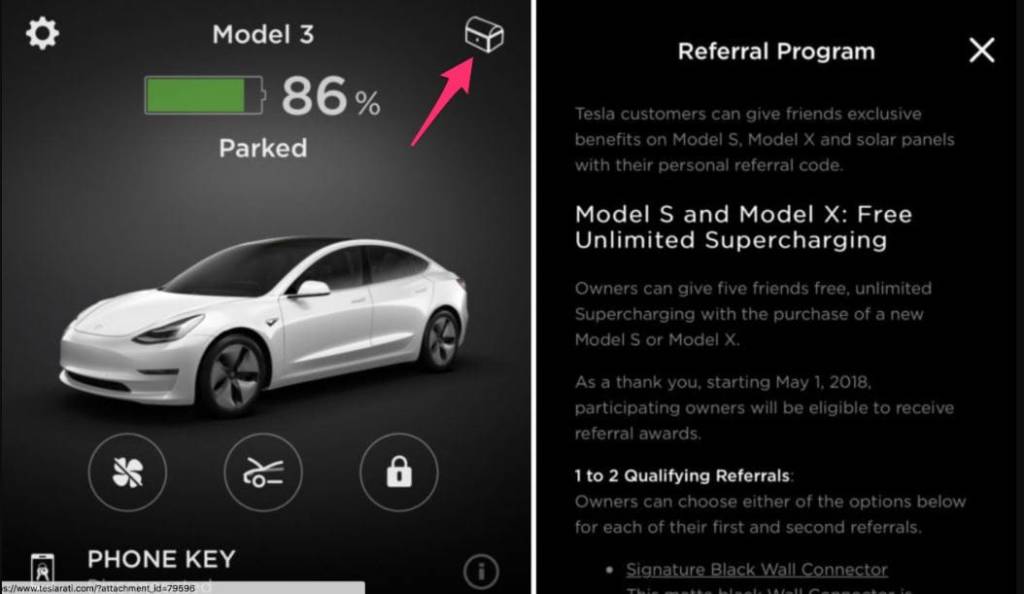 Tesla referralprogram