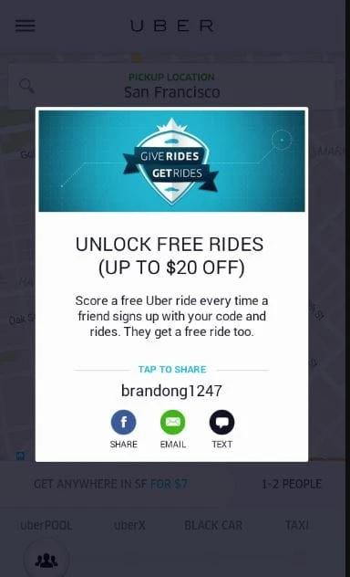 Uber double sided reward 1