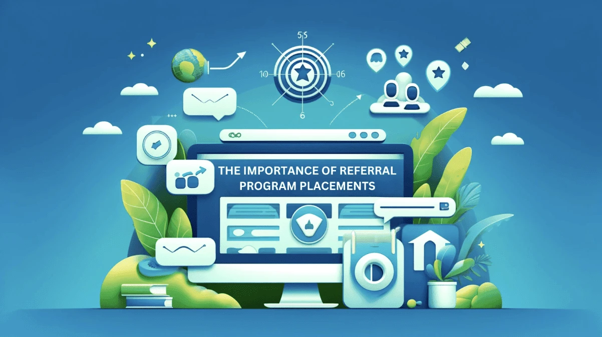 Where to place a referral program
